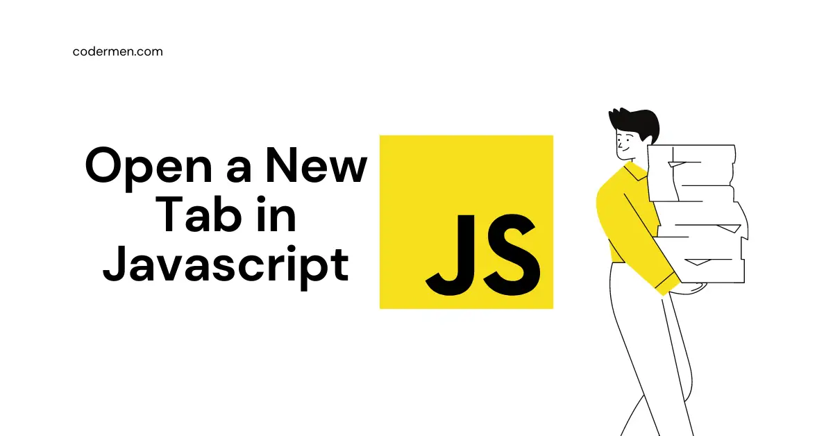 Open a new tab in Javascript