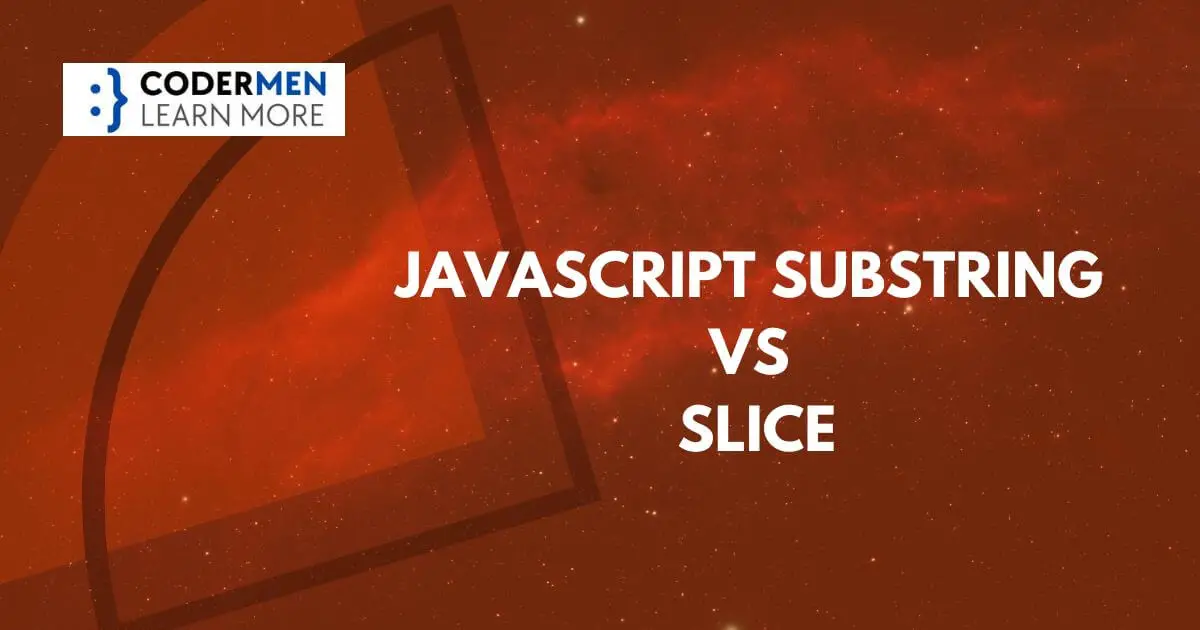 Javascript Substring vs Slice
